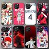 Akashi Seijuro Kurokos Basketball Fashion Black For iPhone Samsung Galaxy Redmi Note S 17 16 15 14 13 20 24 25 54 Pro Max Ultra Fe Air Cover Poco