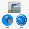 Water Cover Portable Threaded Double Lid Leakproof for Garden Transportation Tank Hiking Juice