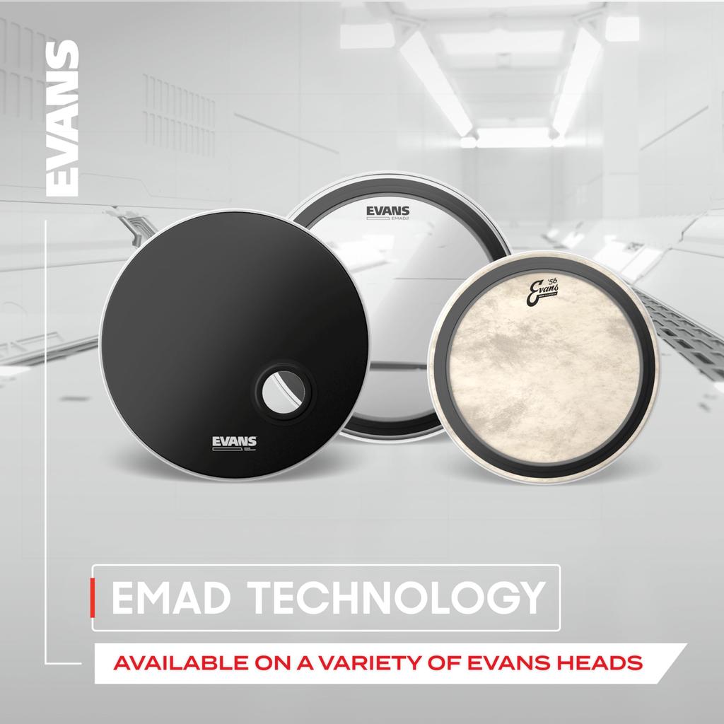 EVANS Evans Bass Drum Head EMAD Resonant BD20REMAD EMAD Bass Resonant 20 Inches / (single-ply,7.5mil) []