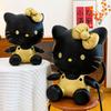 Classic Plush Toy Kitty Cat Shaped Soft Doll For Girls And Kids