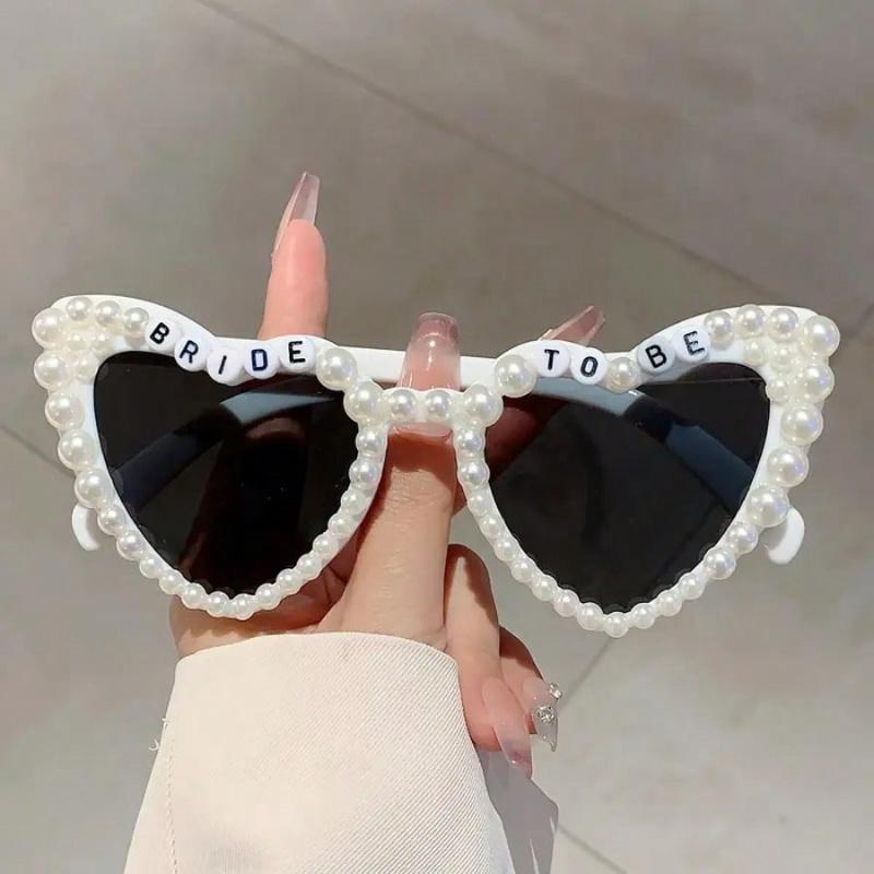 1pc Women New Heart Shape Festival Glasses Fashion Faux Hades Basics Fall Winter Women Outfits Clothes Business Casual Gifts