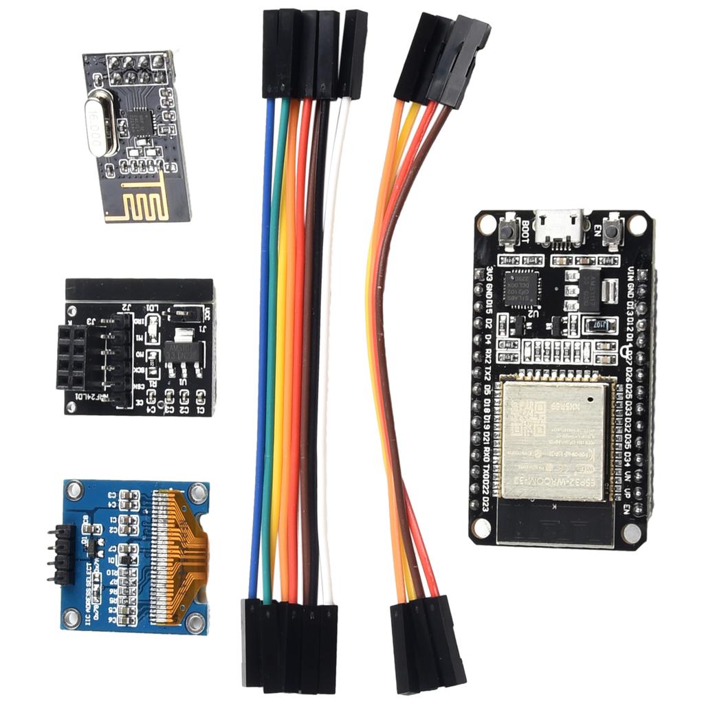 ESP321 NRF24L01 Cable Display Module For Hoymiles DIY Kit/set Socket PV Modules Monitor Parts Solar Power Supplies Home Tools