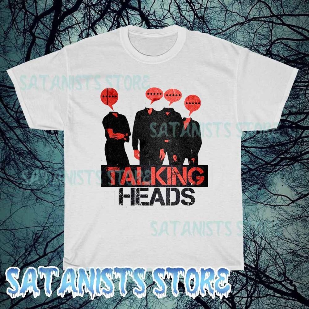 New Talking Heads Logo Men's T-shirt funny size S to 5XL