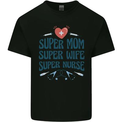 Super Mom Wife Nurse Mothers Day Gift Kids T-Shirt Childrens