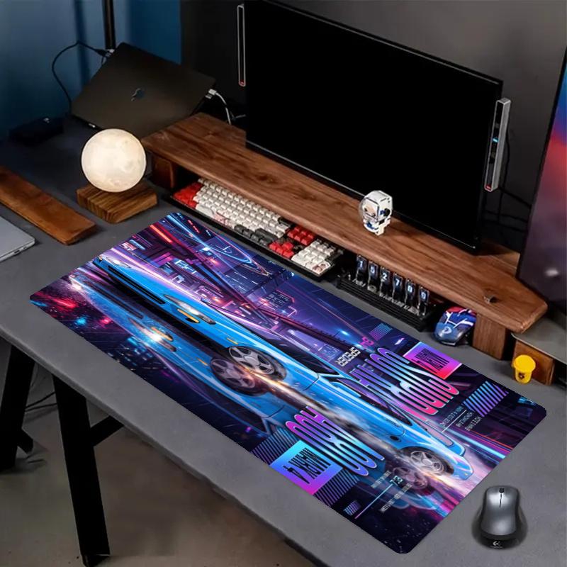 Fast & Furious Print Mouse Pad, Anti‑Slip Desktop keyboard Mat, for PC Laptop Gaming Working Daily Use, Cool Festival Birthday Gift