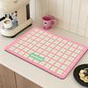 Creative Cartoon Quick-Drying Pet Feeding Splash-Proof Mat