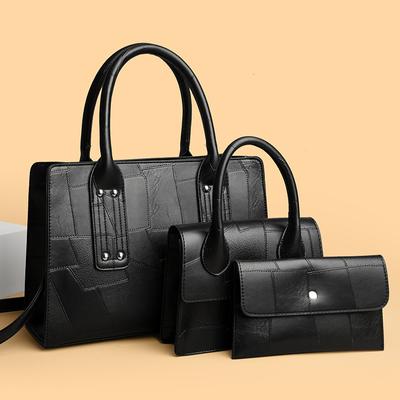 Crocodile Pattern Bag Women's New Child and Mother Multi-piece Set Women's Shoulder Handbag Bag