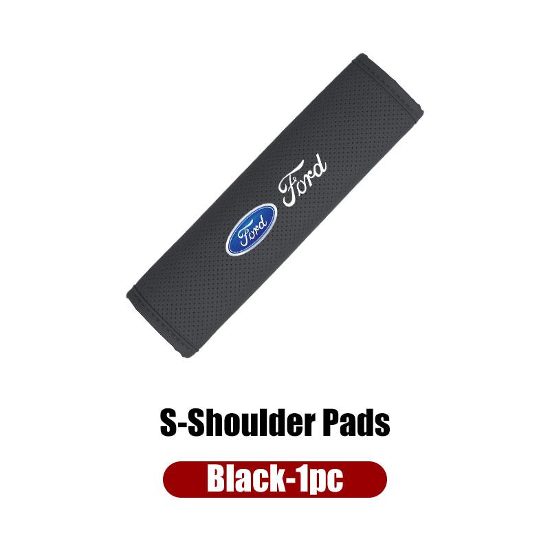 For Ford 1Set Car Seat Headrest Pillow With Seat Belt Shoulder Pad Cover Escort KA Flex Everest KA Expedition Falcon Fusion