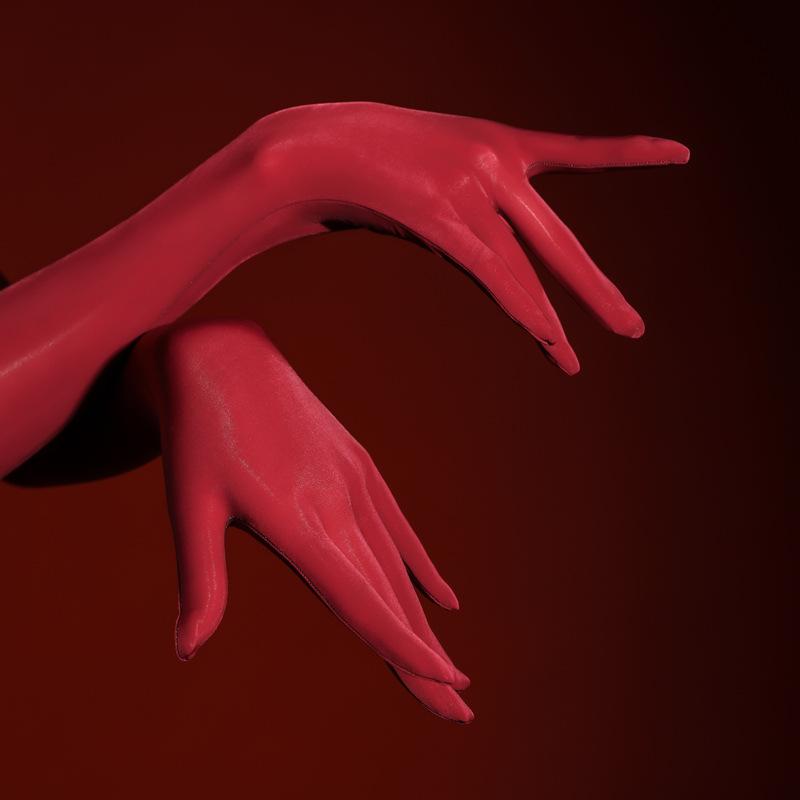 Ultra-Thin Glossy Silk Five-Finger Sensual Stockings, Fun Gloves, Lustless Shiny Silky Temptation For Sexy Women