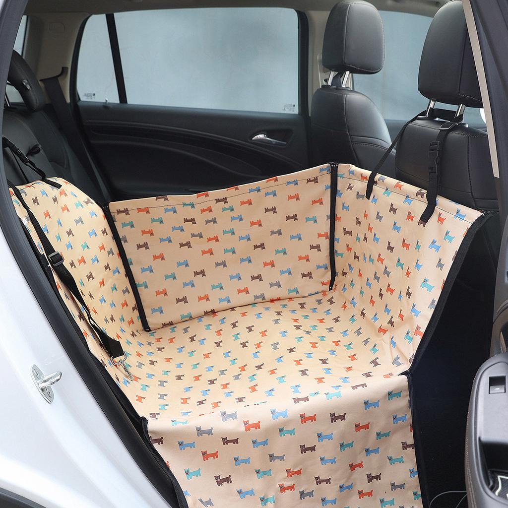 Pet Seat Cover for Dog Transport Car Seat Cover To Carry Dog Cat Folding Travel Bag Waterproof Fabric Cover Pet Transport Basket