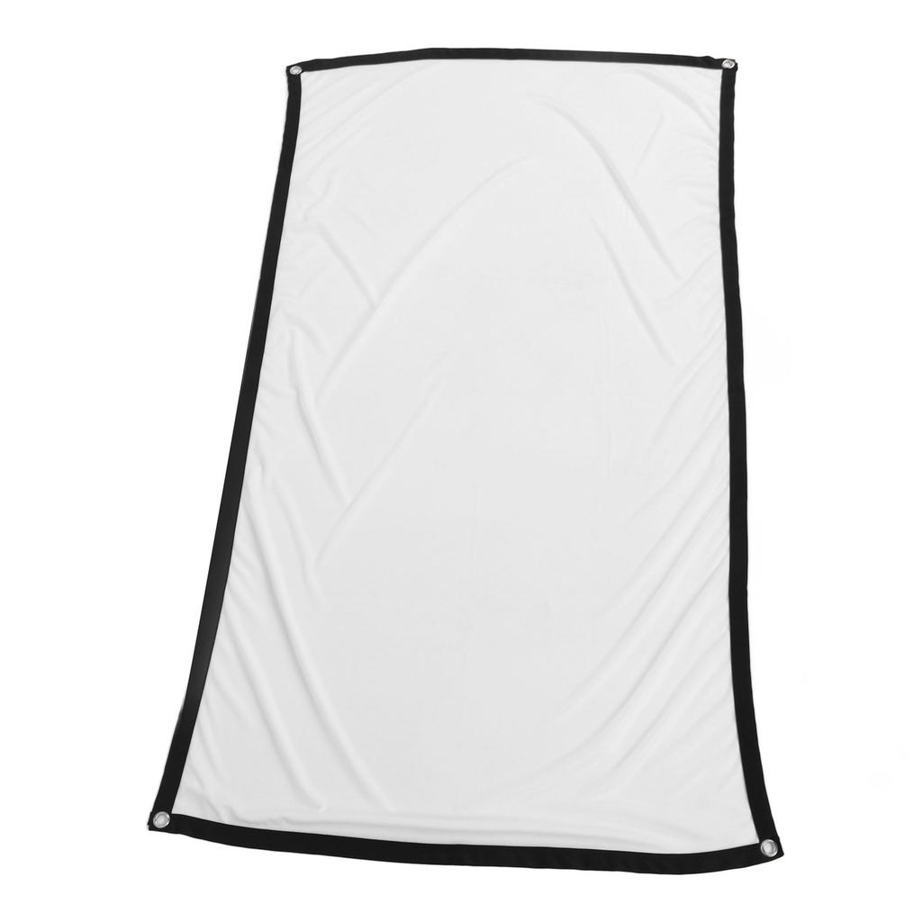 Projection Screen HD Foldable Portable Wrinkle Resistant Projector Movie Screen for Indoor Outdoor