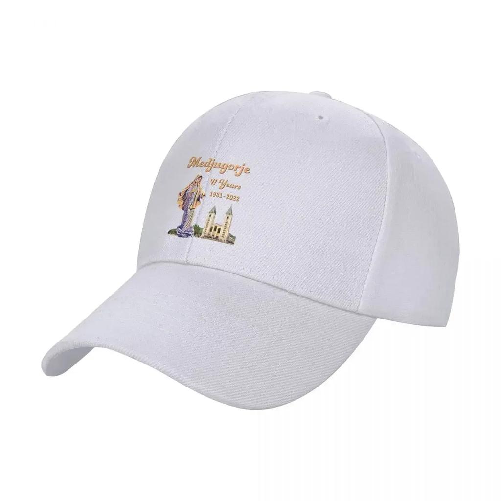 Medjugorje Our Lady Queen of Peace Years Baseball Cap Golf Wear tactical cap Sunscreen birthday Womens Hats Unisexs