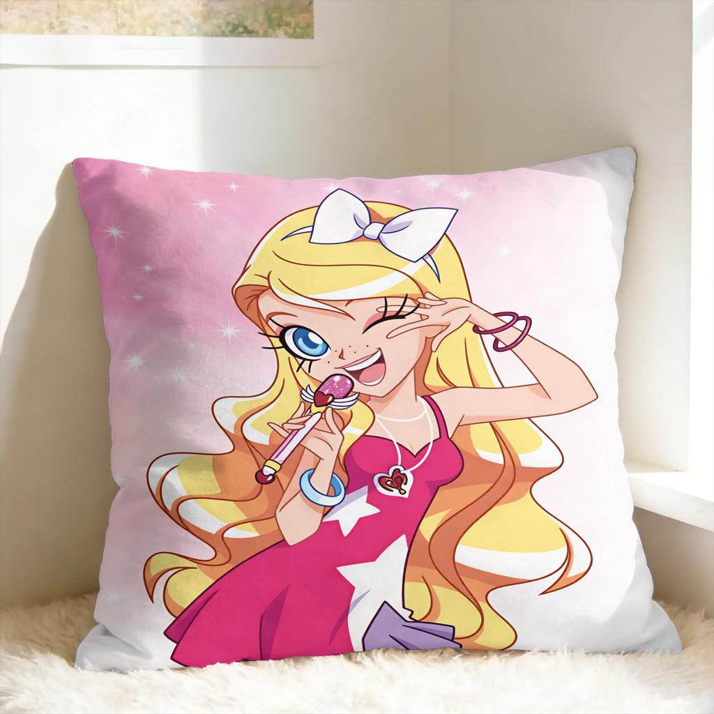 L-lolir-Rock Rock Anime Pillow Case Comfy Pillow Cover For Sofa Home Decor Cute Funny Pillowcases