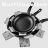 12pcs Protège Casserole Séparateur 3 Tailles Poele Protection Protection de Séparation des Casseroles Protections de Mul SEPARATEUR