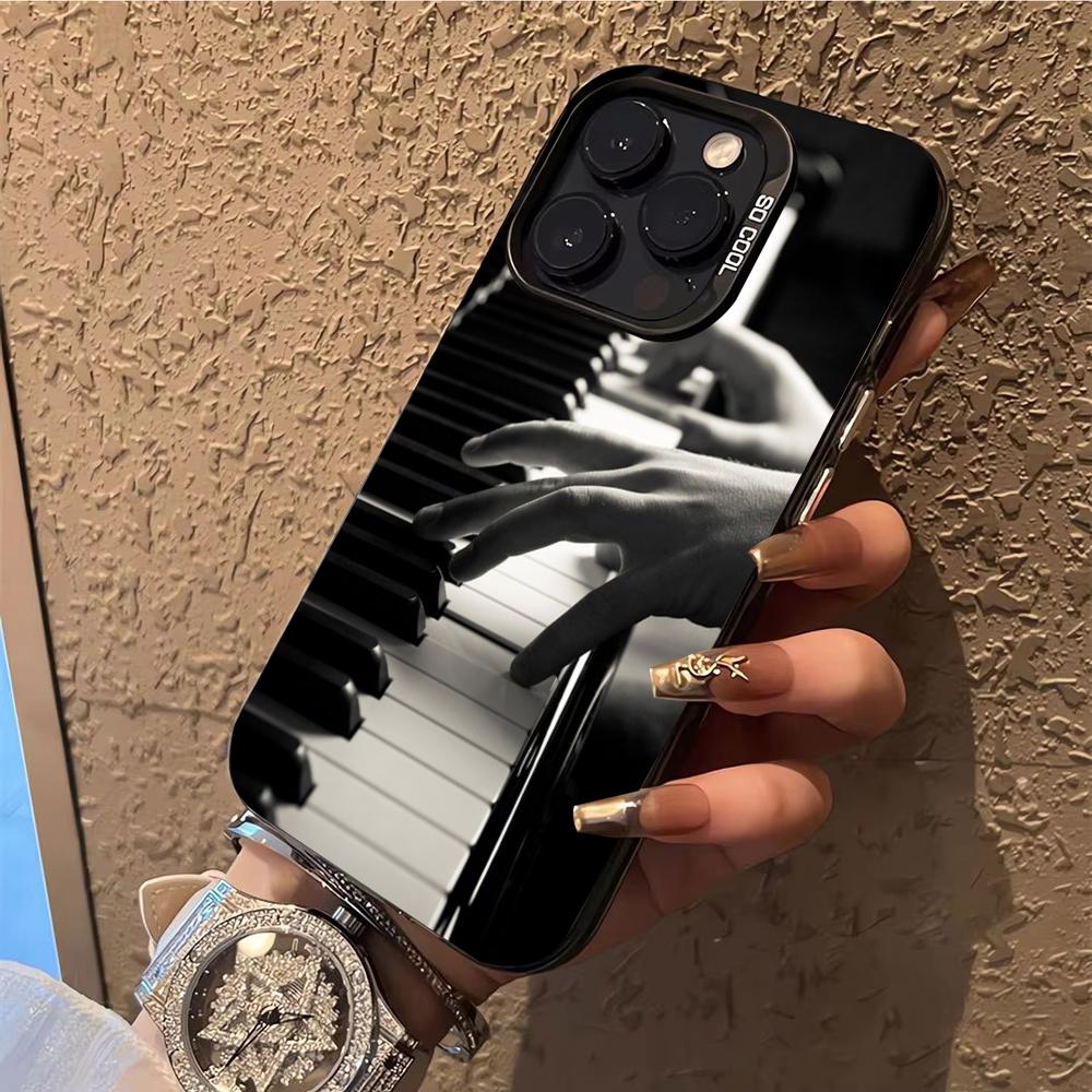 Piano Classical Music Phone Case Phone Case For iPhone 14 16 15 11 12 13 Pro Max Mini Plus Shockproof Cover