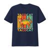 Retro Vintage Lustige Taco Katze Cartoon Druck Lässiges T-Shirt Vintage Bequem Herren Weiches Oberteil Für Den Alltag