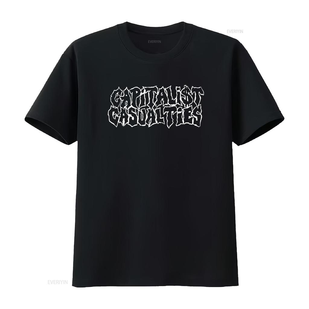 Capitalist Casualties T Shirt Hardcore Powerviolence Spazz Lack of Interest Despise You vintage Washed homme Soft Slightly
