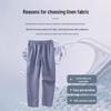 SHANSHAN Men's 100% Linen Straight-Leg Casual Pants