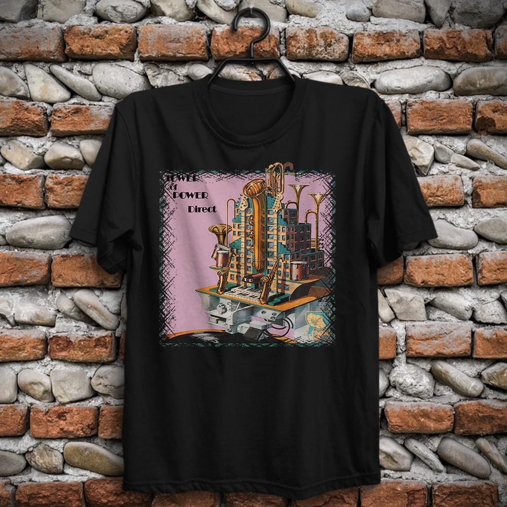 Direct Tower of Power R&B funk Music Retro TShirt Lenny Williams Emilio Castillo Unisex T-Shirt M