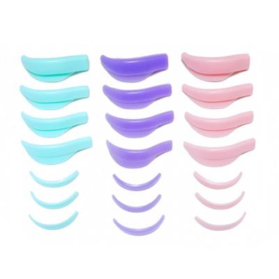 Eyelash Extension Recycling Lashes Rods Shield Silicone Eyelash Curler Tool Eyelash Perm Pad