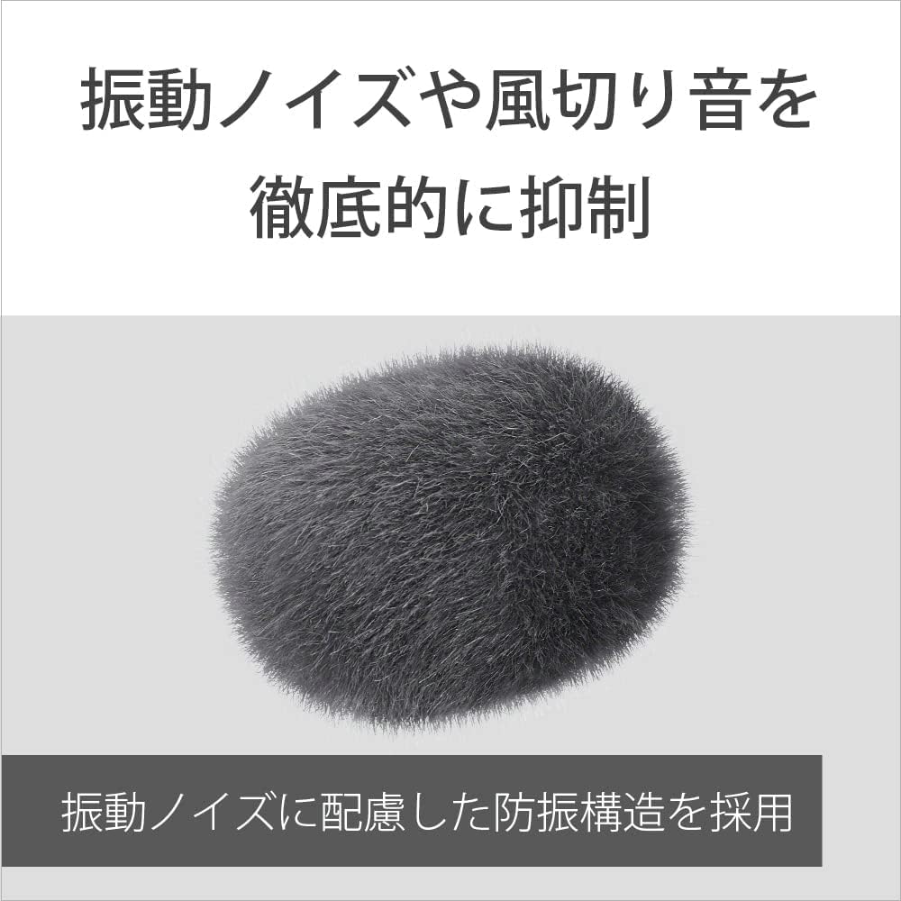 Sony Shotgun Microphone for Forward with Windscreen ECM-G1 Cameras, Directional,