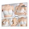 Summer Seamless Strapless Bra Large Size Thin Gathered Non-slip Invisible Underwear Anti-sagging Wedding Dress Tube Top Fat Mm