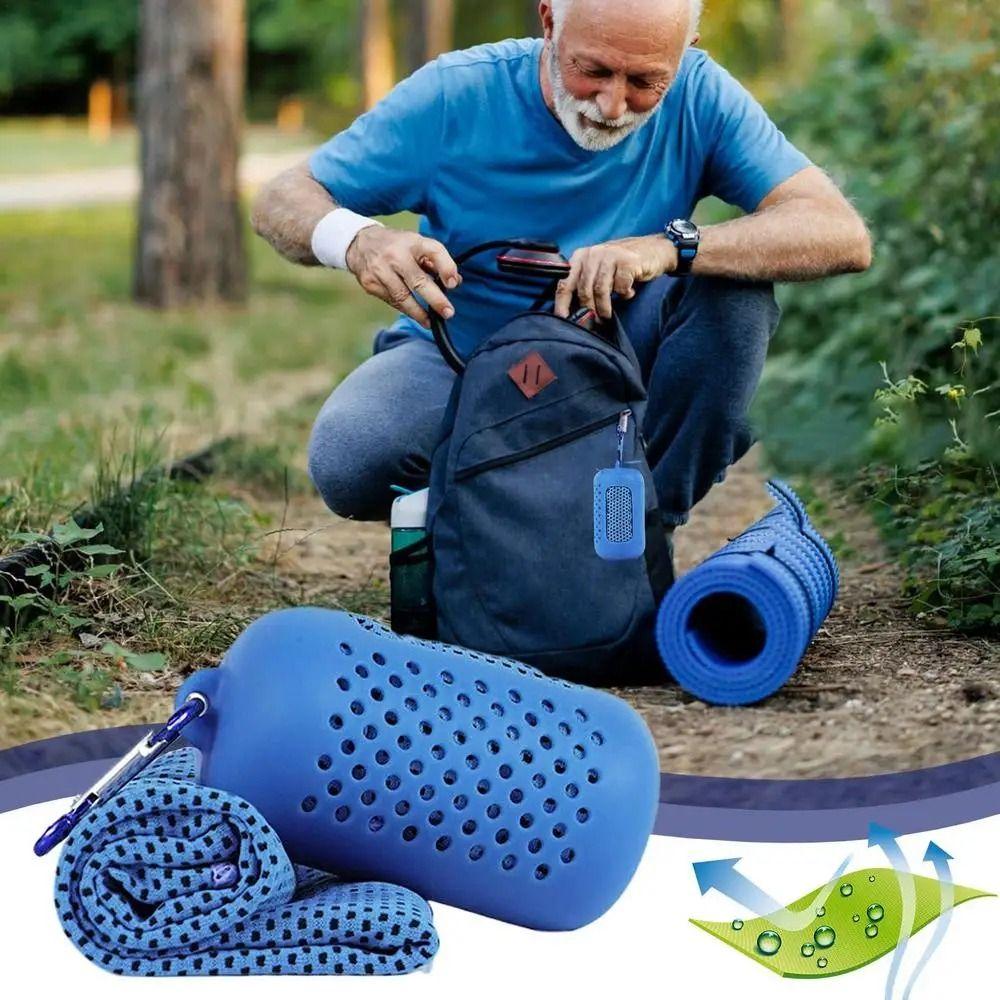 Mini Sports Cold Towel Quick Drying Fitness Cool Towel Sweat Absorption Travel Towel  Gym