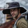 Nuovo Cappello da Pesca Protezione Solare Estivo Traspirante in Rete Cappelli da Campeggio Escursionismo Cappello da Sole Anti-UV Cappelli da Alpinismo Cappello Panama da Uomo