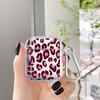 Clear Earphone Cases Cover Case For Airpods 2 Pro2 4 Pro 1 3 Pro3 Pink Leopard Print