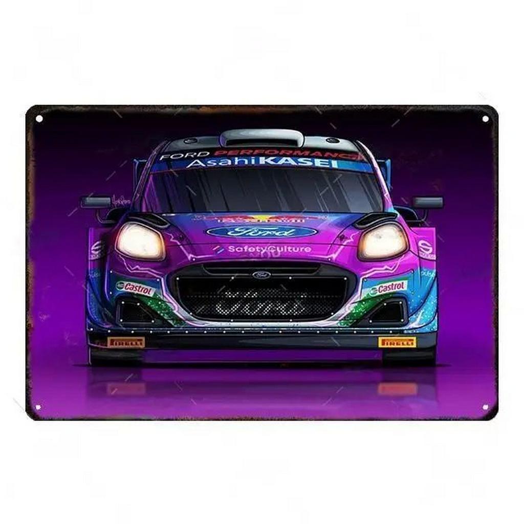 Plaque Metal Tin Signs Off Road Cars Wall Decoration Vintage Art Posters Iron Painting for Man Cave Home Cafe Garage Club Bar