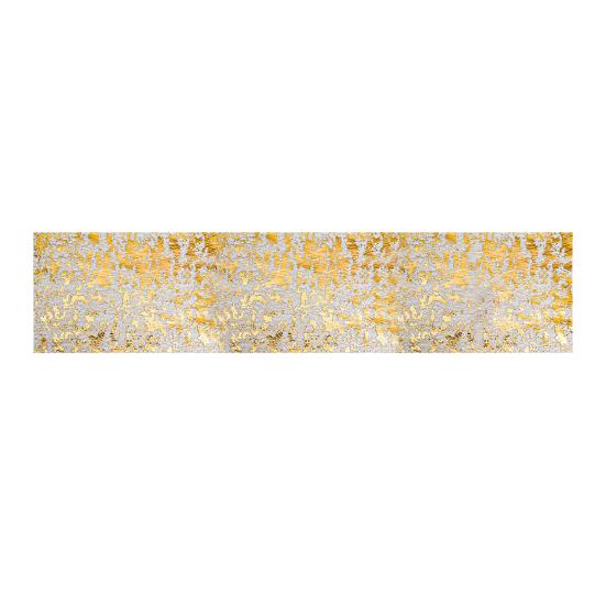 1/4/10Pcs Golden Mesh Table Runner Easy to Clean Metallic Foil Placemats Wedding Party Holiday Dining Table Decor