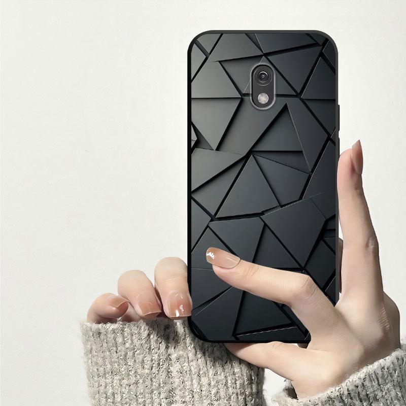 Protezione Per Nokia 215 4G Custodia Per Nokia 225 4G Antiurto Morbido Silicone Cover Posteriore TPU Custodia per Telefono Fiore Gatto Antipolvere Bumper