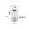 Durable Steel Drill Sleeve 4-10MM M14 Woodworking Bushing for Doweling Jig Accurate Repetitive Drilling Tasks