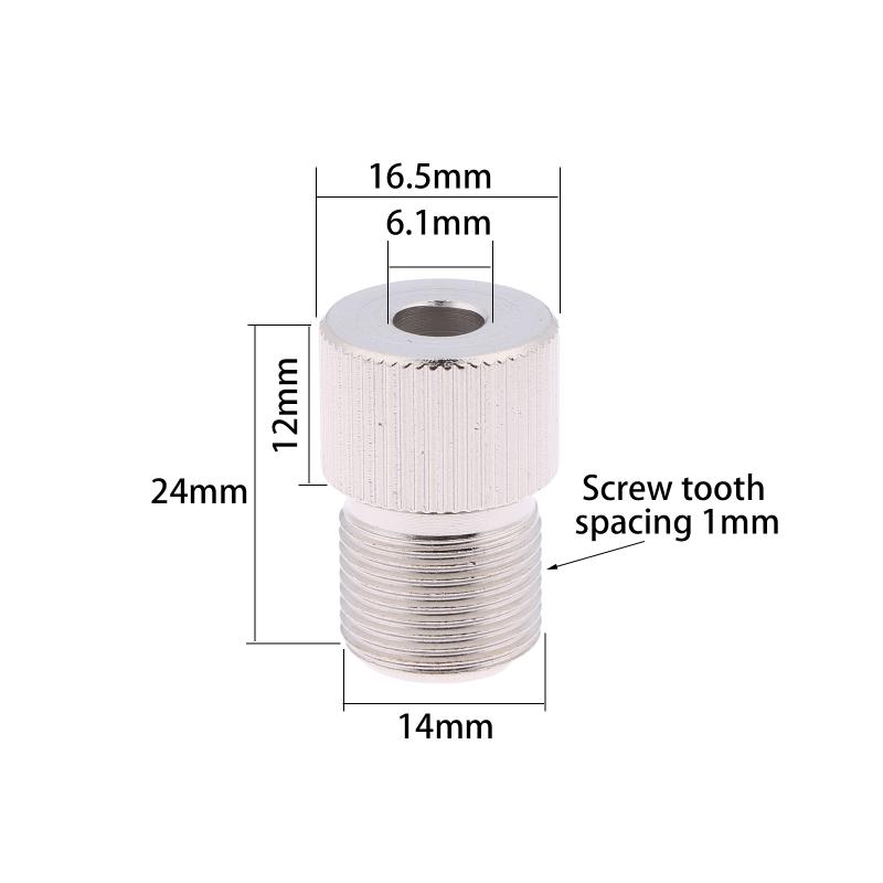 Durable Steel Drill Sleeve 4-10MM M14 Woodworking Bushing for Doweling Jig Accurate Repetitive Drilling Tasks
