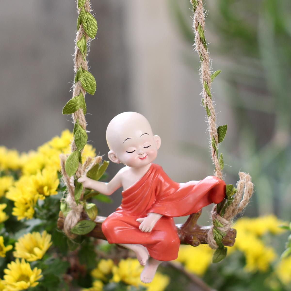 1 piece of Tree Vine Autumn Thousand Monk, Creative Garden Bonsai Decoration Pendant, Home Balcony Decoration Pendant