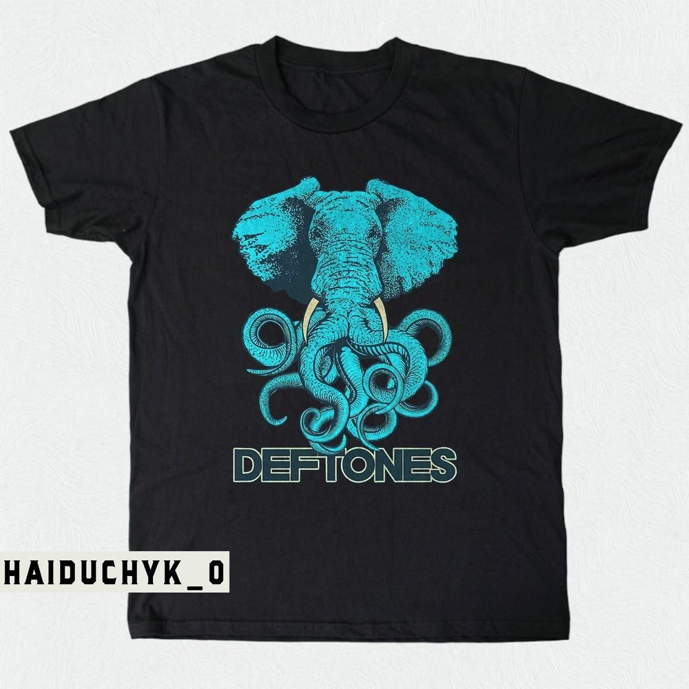 Deftones Greek Theater Logo Unisex Black T-shirt Size S-5XL Unisex T-Shirt M