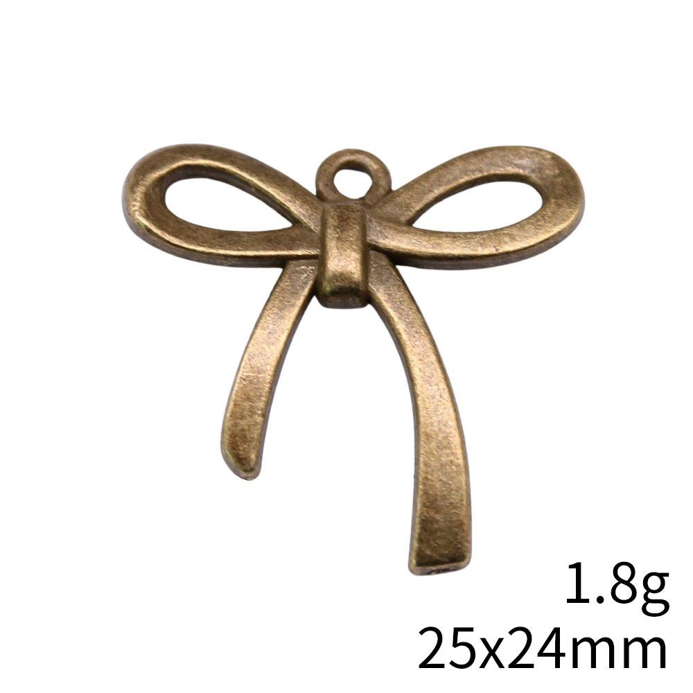 Father's Day Charms For Jewelry Making Bow Scarf Charms Pendant Cheap Cute Stuff Pendant For Mobile