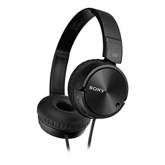Cuffie Sony Cablate con Cancellazione del Rumore Nere MDR-ZX110NC