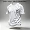 Men's Day of the Dead Graphic T-Shirt - Relaxed Fit, Breathable 2D Print with Fun Creative Pattern, Casual Short Sleeve Tees for Everyday Outdoor Wear