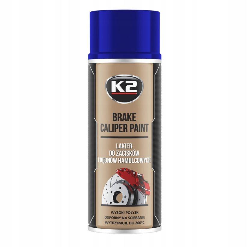 Barva na brzdové třmeny K2 400ml Modrá