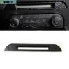 For Mazda CX-5 CX5 2017-2024 Carbon Fiber Center Console Seat Heater Cover Trim