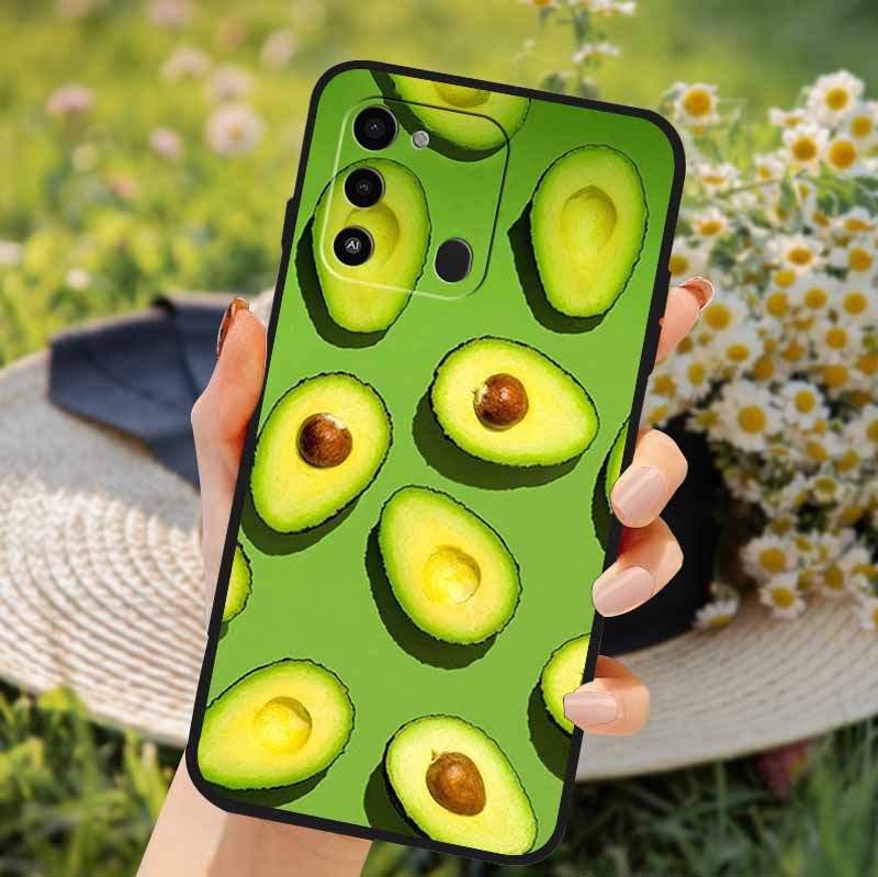 For Tecno Spark GO 2022 Case 2024 Cat Cartoon Soft TPU Silicone Phone Case For Tecno Spark 8C Cover Protective Spark8C KG5k KG5j
