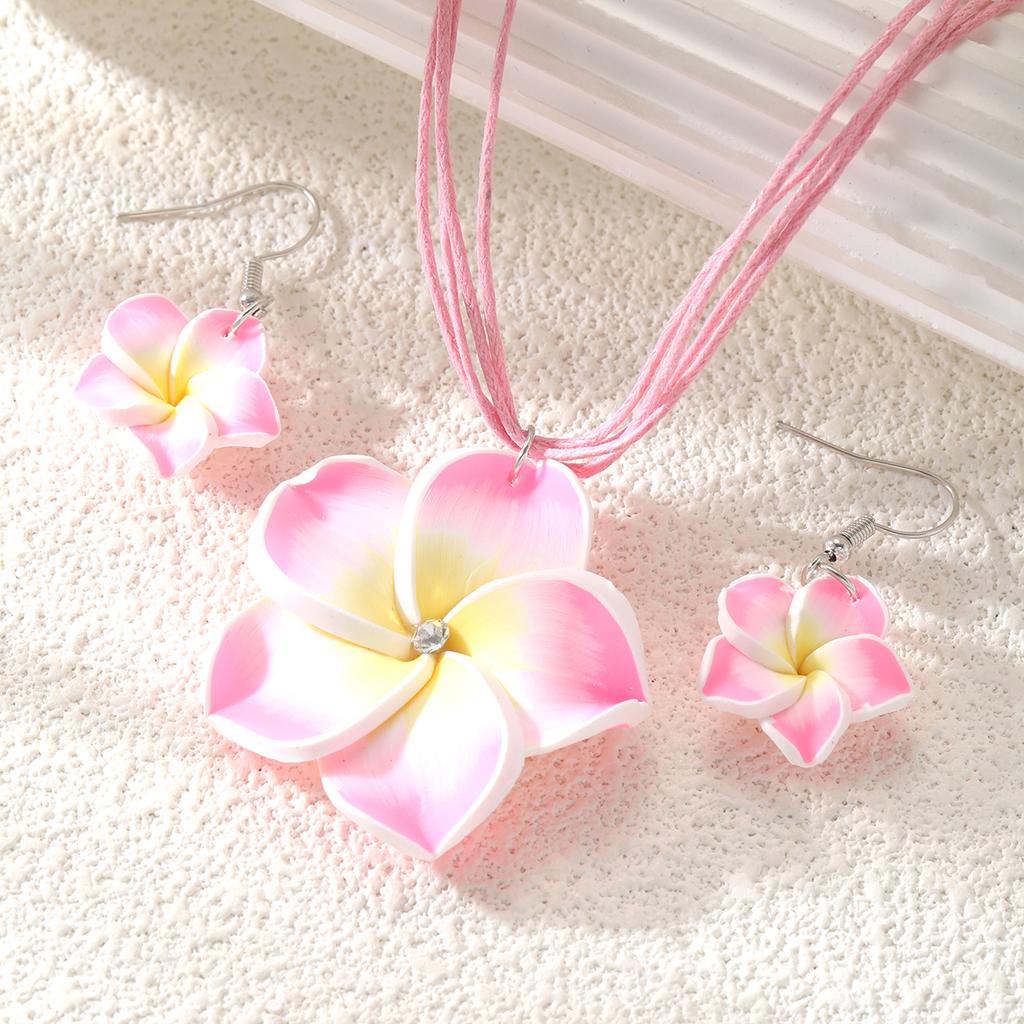 Set di Gioielli di Lusso da 3 Pezzi per Donna Collana con Ciondolo Fiore di Cristallo Vintage e Orecchini Design Raffinato Gioielli Regali per Feste 2026