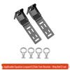 Touareg-Compatible Fangcheng Bao 5 Roof Rack: Expandable Folding Ladder & Small Backpack Platform