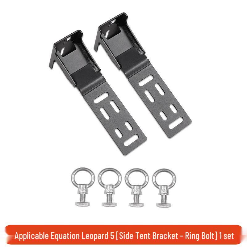 Touareg-Compatible Fangcheng Bao 5 Roof Rack: Expandable Folding Ladder & Small Backpack Platform