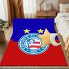Ba-hia Sports Club Emblem Printed Office Carpet Chair Cushion  Entryway Rug, Rugs for Living Room, Bedroom Christmas gifts