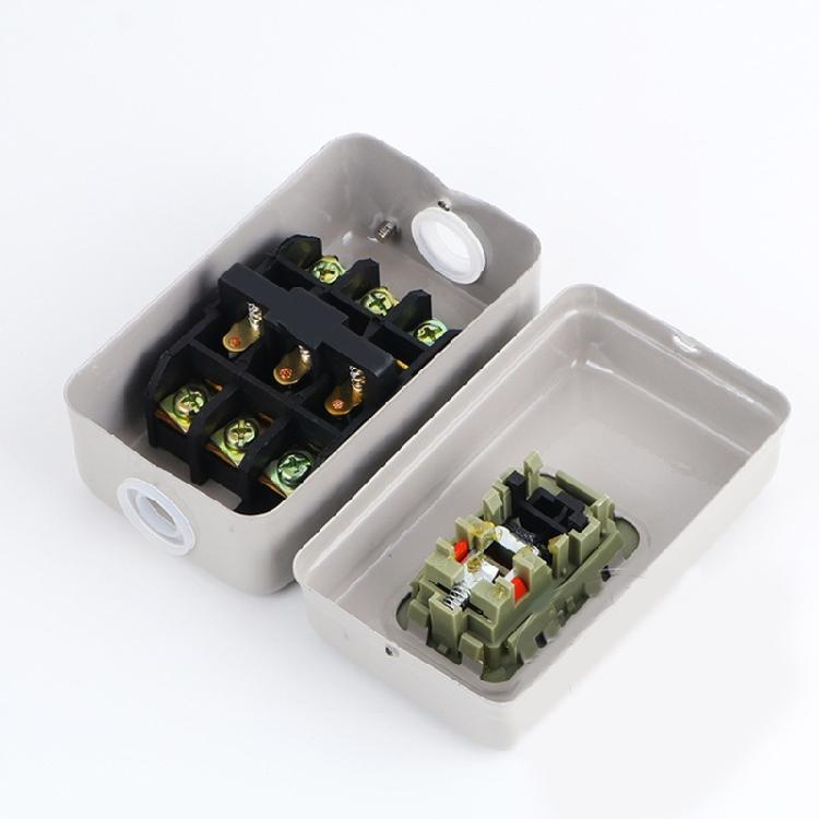 3.7KW 380V ON-OFF Push Button Switch 2 Positions Three Phase Start Button Switch