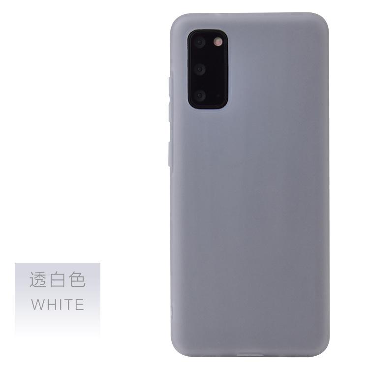 Suitable for Samsung S20plus mobile phone case All-inclusive S20ultra candy matte tpu protective case Soft silicone case