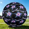 1 Stück Größe 5 Fußballverein Design Fußball - Anti-Rutsch Fußball für Outdoor-Sportaktivitäten, Langlebiger Ball für Spiel