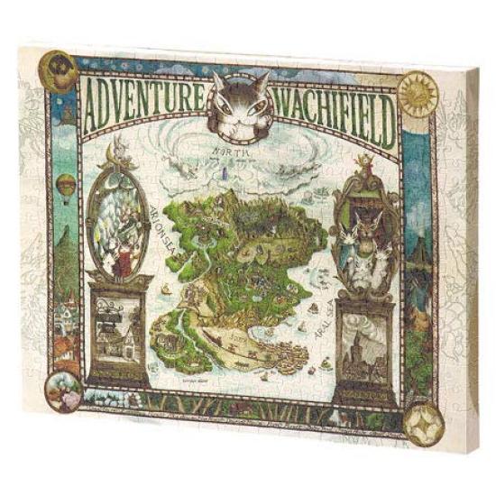 

366 Piece Jigsaw Puzzle WACHIFIELD Adventure Map [Canvas Puzzle]